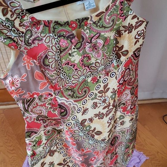 Liz Claiborne Dress-Paisley - Picture 4 of 5